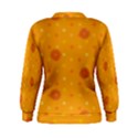 Star White Fan Orange Gold Women s Sweatshirt View2