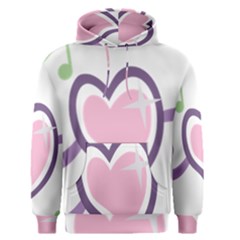 Sweetie Belle s Love Heart Star Music Note Green Pink Purple Men s Pullover Hoodie