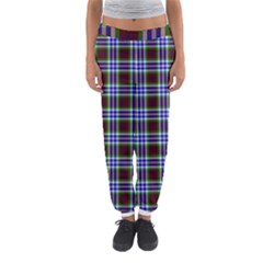 Tartan Fabrik Plaid Color Rainbow Triangle Women s Jogger Sweatpants by Alisyart