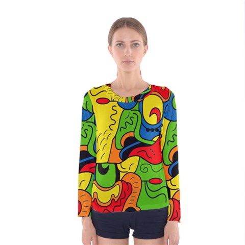 Mexico Women s Long Sleeve Tee by Valentinaart