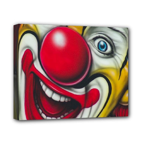 Clown Canvas 10  x 8 
