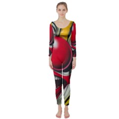 Clown Long Sleeve Catsuit