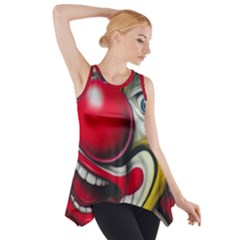 Clown Side Drop Tank Tunic