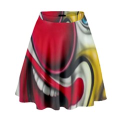 Clown High Waist Skirt