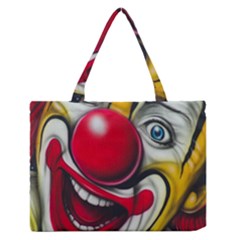 Clown Medium Zipper Tote Bag