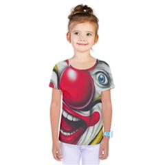 Clown Kids  One Piece Tee