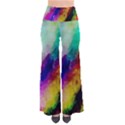Abstract Colorful Paint Splats Pants View1
