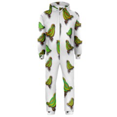 Birds Hooded Jumpsuit (men)  by Valentinaart