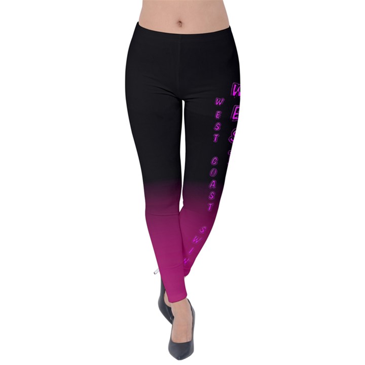 WCS - PINK PURPLE Velvet Leggings