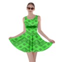 Shamrocks 3d Fabric 4 Leaf Clover Skater Dress View1