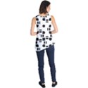 Black And White Pattern Sleeveless Tunic View2