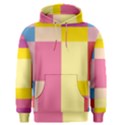 Colorful Squares Background Men s Pullover Hoodie View1