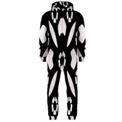 Abstract Background Pattern Hooded Jumpsuit (men)  by Simbadda
