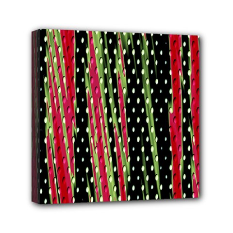 Alien Animal Skin Pattern Mini Canvas 6  X 6  by Simbadda