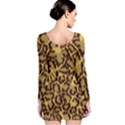 Seamless Animal Fur Pattern Long Sleeve Bodycon Dress View2