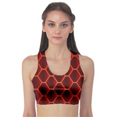 Snake Abstract Pattern Sports Bra by Simbadda