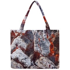 Wooden Hot Ashes Pattern Mini Tote Bag