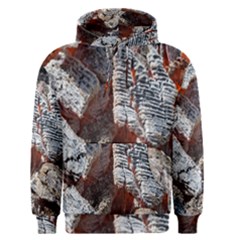 Wooden Hot Ashes Pattern Men s Pullover Hoodie