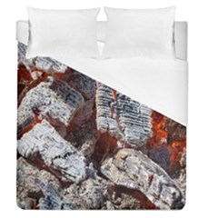 Wooden Hot Ashes Pattern Duvet Cover (Queen Size)