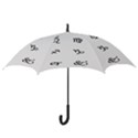 Set Of Black Web Dings On White Background Abstract Symbols Hook Handle Umbrellas (Medium) View3