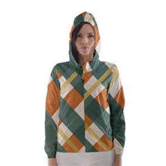 Autumn Plaid Hooded Wind Breaker (Women)