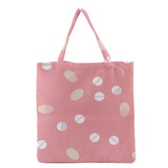 Drug Pink Grocery Tote Bag by Alisyart