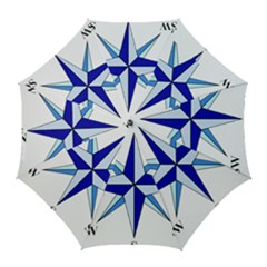 Compass Blue Star Golf Umbrellas