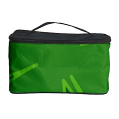 Leaf Clover Green Cosmetic Storage Case