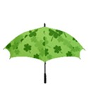 Leaf Clover Green Line Golf Umbrellas View3