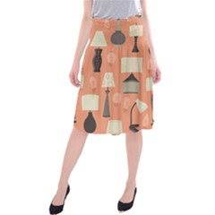Lamps Midi Beach Skirt