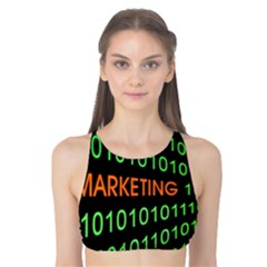 Marketing Runing Number Tank Bikini Top by Alisyart