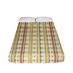 Tomboy Line Yellow Red Fitted Sheet (full/ Double Size) by Alisyart