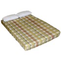 Tomboy Line Yellow Red Fitted Sheet (Queen Size) View2
