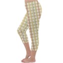 Tomboy Line Yellow Red Capri Winter Leggings  View2