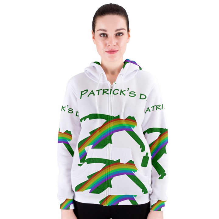 St. Patricks Women s Zipper Hoodie