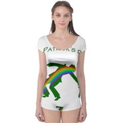 St  Patricks Boyleg Leotard  by Valentinaart