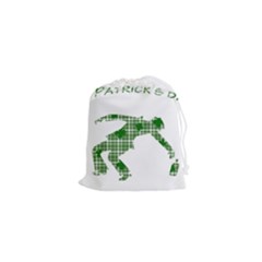 St  Patrick s Day Drawstring Pouches (xs)  by Valentinaart