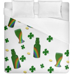 St  Patricks Day  Duvet Cover (king Size)