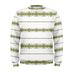 Ethnic Floral Stripes Men s Sweatshirt by dflcprintsclothing
