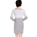 Lines and stripes patterns Long Sleeve Nightdress View2