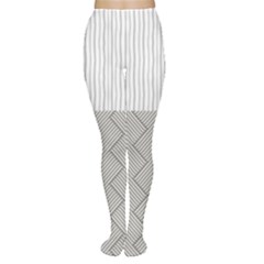 Lines And Stripes Patterns Women s Tights