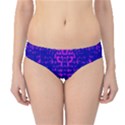 Blue And Pink Pixel Pattern Hipster Bikini Bottoms View1