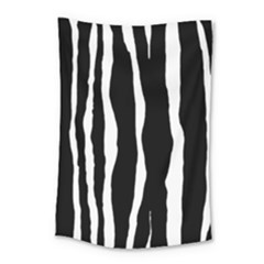 Zebra Background Pattern Small Tapestry by Amaryn4rt