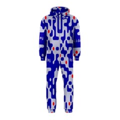 Digital Computer Graphic Qr Code Is Encrypted With The Inscription Hooded Jumpsuit (kids)