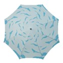 Blue Tiger Animal Pattern Digital Golf Umbrellas View1