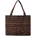 Colorful And Glowing Pixelated Pattern Mini Tote Bag View1