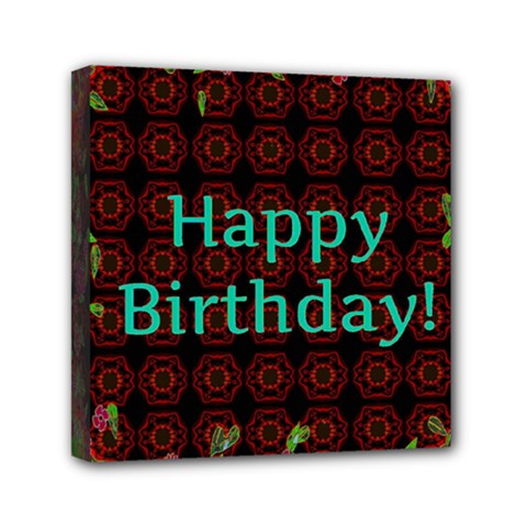 Happy Birthday To You! Mini Canvas 6  X 6  by Amaryn4rt