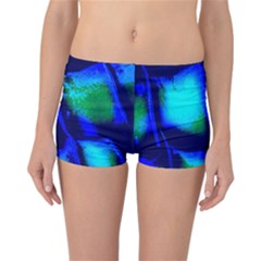 Blue Scales Pattern Background Reversible Bikini Bottoms by Amaryn4rt