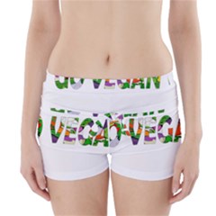 Go Vegan Boyleg Bikini Wrap Bottoms by Valentinaart