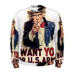 Uncle Sam Men s Sweatshirt by Valentinaart